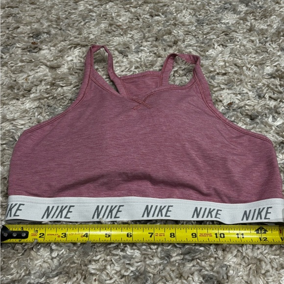 Nike Dri Fit Swoosh Classic Support Training Bra Size Large - Picture 9 of 9